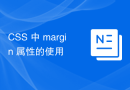 CSS 中 margin 属性的使用