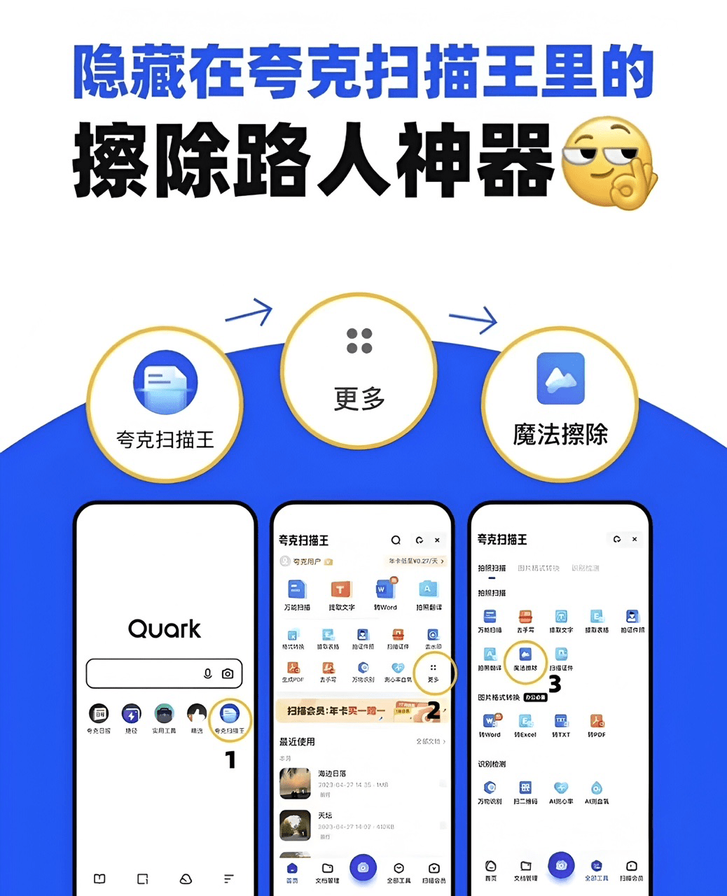 AI大模型讓夸克掃描王App掃描更清晰、文字擷取更便利