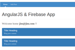 使用 AngularJS 和 Firebase 构建 Web 应用程序:第 5 部分