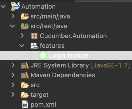 如何在Java中建立Cucumber的特性檔？