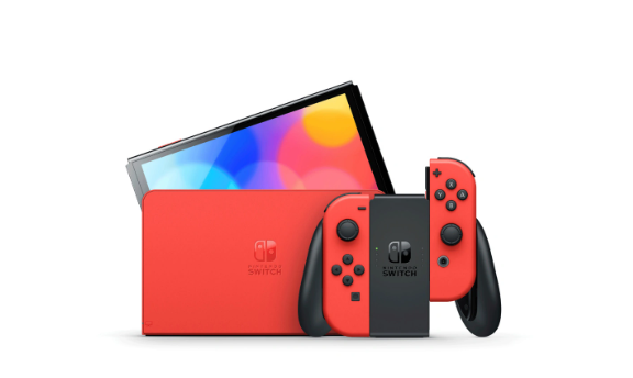 全新发布！任天堂推出Nintendo Switch (OLED 版) 马力欧红色套装