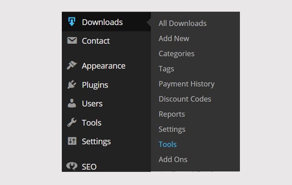 Simple Digital Downloads: Tools