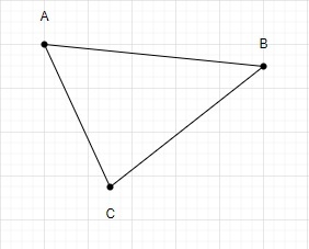 如果平面上没有超过两个点共线，那么三角形的数量是多少？