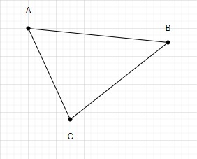 Si pas plus de deux points du plan sont colinéaires, quel est le nombre de triangles ?