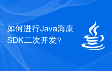 如何进行Java海康SDK二次开发？