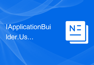 Was ist der Unterschied zwischen IApplicationBuilder.Use() und IApplicationBuilder.Run() C# Asp.net Core?