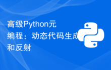 高级Python元编程：动态代码生成和反射