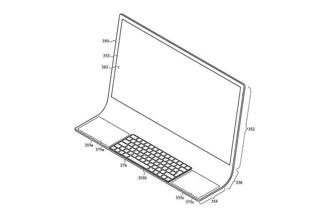 Masa depan yang berbeza: Konsep reka bentuk dipatenkan iMac Apple dengan fungsi lipatan baharu