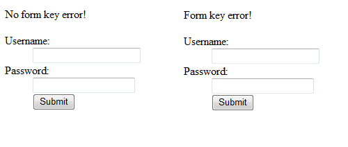 Protect your forms with form keys