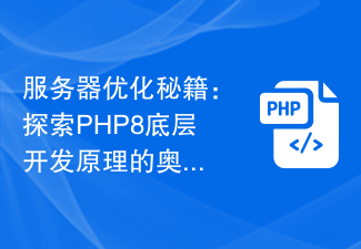 サーバー最適化のヒント: PHP8 の基礎となる開発原理の謎を探る