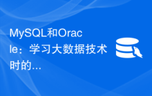 MySQL和Oracle：学习大数据技术时的两大选择，如何抉择？