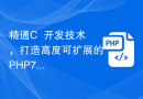 精通C++开发技术，打造高度可扩展的PHP7/8扩展