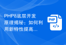 PHP8底层开发原理揭秘：如何利用新特性提高代码编写效率