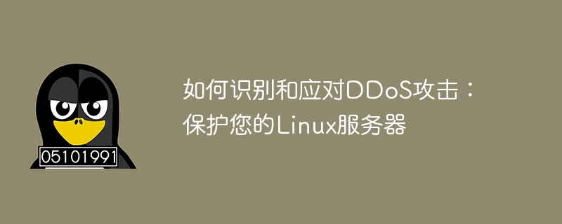 DDoS 공격을 인식하고 대응하는 방법: Linux 서버를 보호하세요