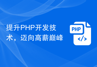 提升PHP开发技术，迈向高薪巅峰