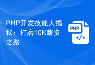 PHP开发技能大揭秘：打磨10K薪资之路