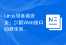 Linux服务器安全：加固Web接口的最佳实践。