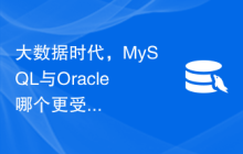 大数据时代，MySQL与Oracle哪个更受欢迎？如何选择适合自己的数据库技术？