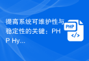 提高系统可维护性与稳定性的关键：PHP Hyperf微服务开发之道