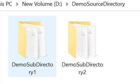 How to copy the entire contents of a directory in C#?