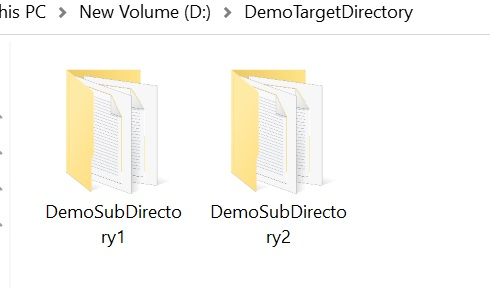 How to copy the entire contents of a directory in C#?