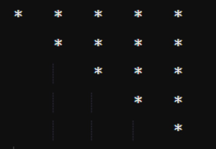 Program to print interesting patterns