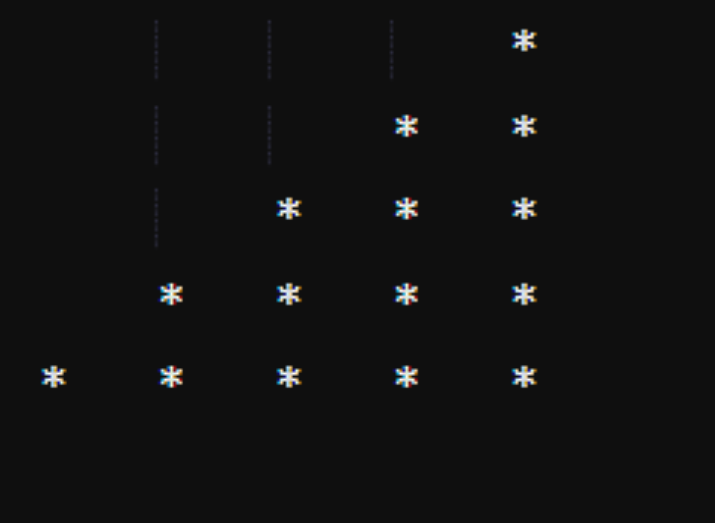 Program to print interesting patterns