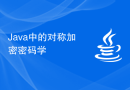Java中的对称加密密码学