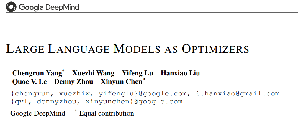 DeepMind found that the prompt method of conveying take a deep breath and take one step at a time to large models is extremely effective.