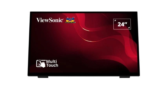 TD2465-CN: ViewSonic launches new high-performance touch monitor to create a visual feast