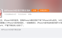 iPhone 15系列高价发布：iPhone 14逆市上涨？