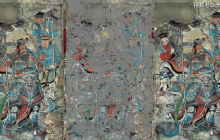 中国的永乐宫壁画，大到1000平方米，能被AI修复吗？