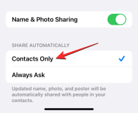 How to protect the privacy of contact photos and posters on iPhone