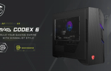 微星发布全新MAG Codex 6主机：领先性能塑造未来游戏体验