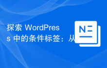 探索 WordPress 中的条件标签：从 14 到 26 - 综合指南