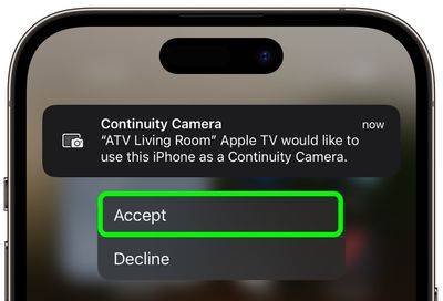 iOS 17：如何在Apple TV上使用iPhone作为FaceTime相机