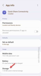 快速共享功能在三星手机上不起作用 – 修复