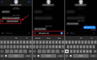 Comment balayer vers la droite et répondre rapidement dans iMessage sur iOS 17