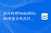 如何利用Redis和Kotlin开发分布式计数器功能
