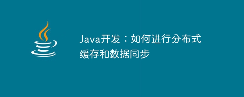 Java-Entwicklung: So führen Sie verteiltes Caching und Datensynchronisierung durch