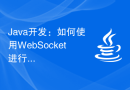 Java开发：如何使用WebSocket进行实时通信