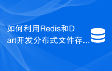 如何利用Redis和Dart开发分布式文件存储功能