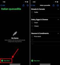 制作 iPhone 上 iOS 17 提醒应用程序中的购物清单的方法