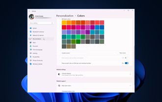 Windows 11에서 창 테두리 설정을 조정하는 방법: 색상 및 크기 변경