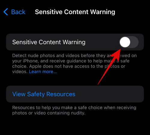 Comment activer lavertissement de contenu sensible sur iPhone et en savoir plus sur ses fonctionnalités