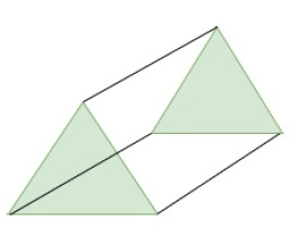 三角柱の表面積を計算するプログラム