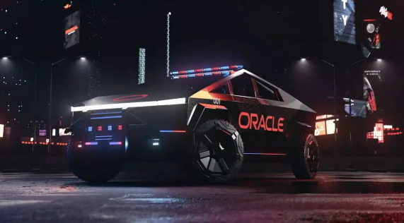 Tesla Cybertruck hailed as police car of the future by Larry Ellison