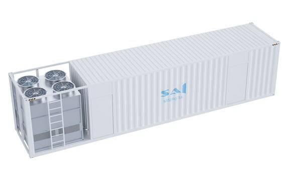 SAI.TECH launches new integrated submersible container AI data center product A1