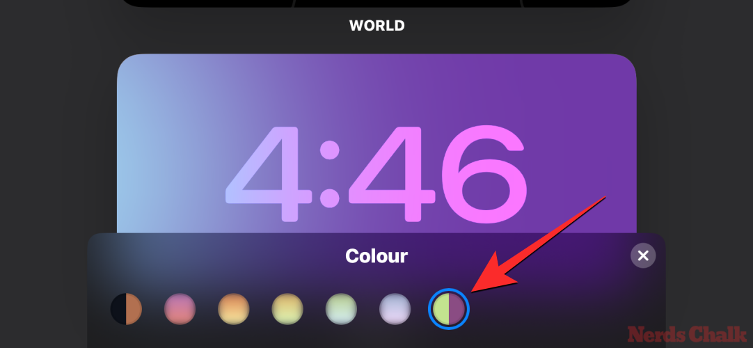 iOS 17中如何自定义待机颜色