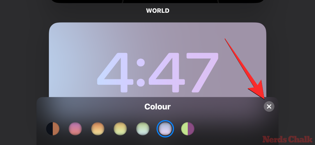 iOS 17中如何自定义待机颜色